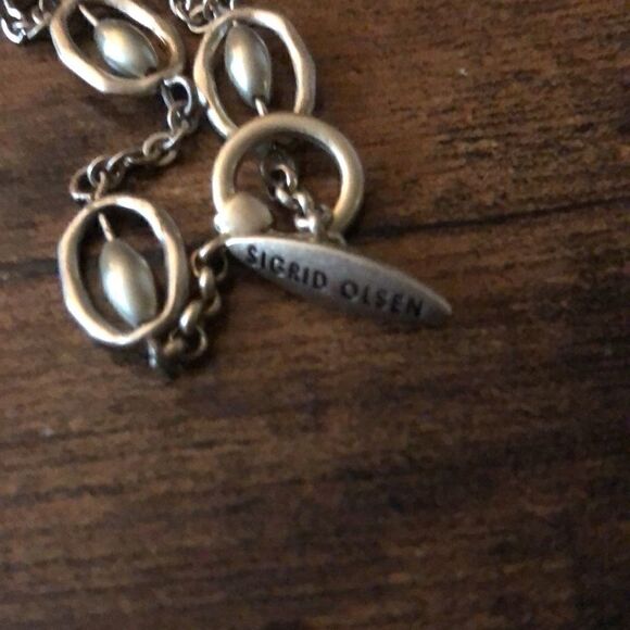 VNT Sigrid  Olsen Beaded Gold-tone Necklace - Picture 2 of 5